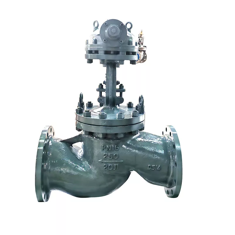 Gearbox Globe Valves.